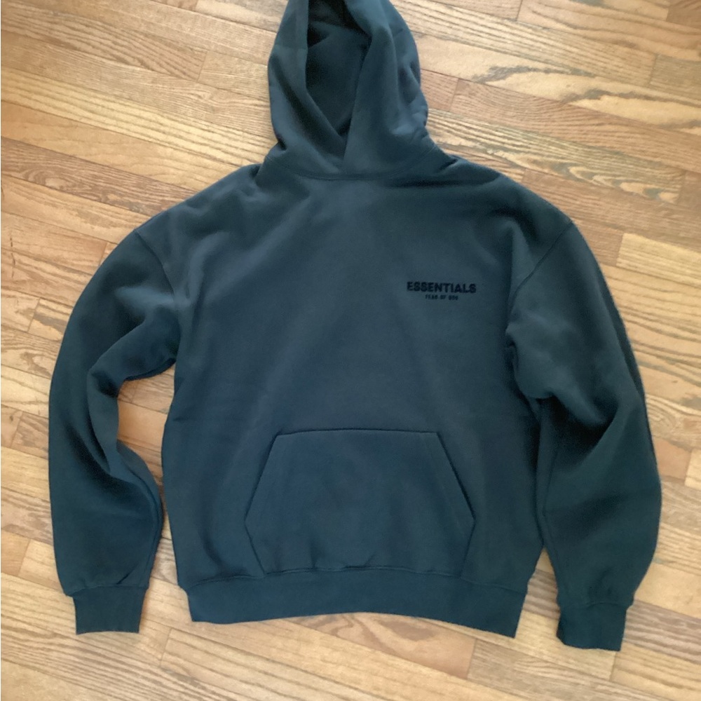 Essentials Men's Dark Gray Hoodie